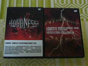 【送料無料】 ラウドネス LIVE DVD 2枚 ④ / LOUDNESS　高埼 晃