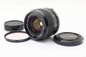 【並品】ミノルタ Minolta MD W.Rokkor 24mm f/2.8 Wide Angle Lens For MC MD マニュアルフォーカス 1452