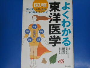 図解 よくわかる 東洋医学★漢方薬・ツボ・食事、3つの養生法で治す★稲田 恵子 (監修)★平馬 直樹★瀬尾 港二★株式会社 池田書店★絶版★