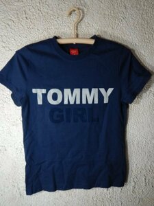 n9518　tommy girl　トミー　ガール　レディース　半袖　tシャツ　ロゴ　デザイン　人気　送料格安