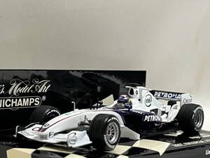 ミニチャンプス 1/43 BMW ザウバー F1.06 2006 バレンシアテスト アレッサンドロ・ザナルディ