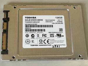 TOSHIBA SSD 128GB【動作確認済み】2961