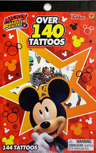 Disney (ディズニー) Mickey Mouse（ミッキーマウス）Over 140 タトゥーシール【Temporary Tattoos】