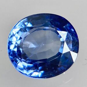 1.4ctUP!!ソ付き!!1円〜!!≪天然サファイア1.475ct≫j 約6.86×6.24mm ルース 裸石 宝石 jewelry corundum sapphire DE0/EA3テEA5◎ w4す55