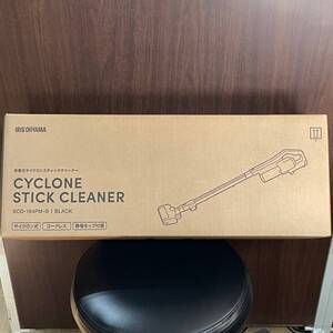 未開封品 IRISOHYAMA CYCLONE STHICK CLEANER 充電式サイクロンスティッククリーナー SCD-184PM-B BLACK アイリス 掃除機 クリーナー