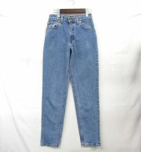 ★USA製★ サイズ 5 JR. L Levi’s 550 デニム パンツ ジーンズ ジーパン ブルー リーバイス 古着 ビンテージ 3MA0910