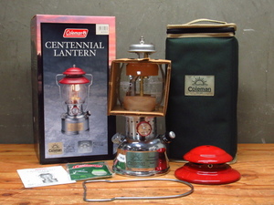 未使用 Coleman コールマン CENTENNIAL LANTERN センテニアルランタン 箱 ケース付き 管理6J1102G-E2