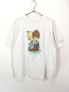 レディース 古着 90s USA製 プレシャスモーメンツ 「Love One Another」 プリント Tシャツ XL 古着