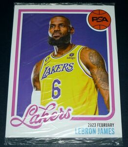 未開封 PSA Magazine レブロン・ジェームズ 表紙 2023年2月号 Lebron James プライスガイド 雑誌