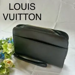 【美品】LOUIS VUITTON タイガ バイカル クラッチバッグ ブラック