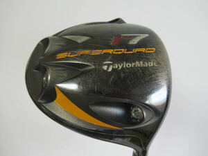 ★TaylorMade テーラーメイド r7 SUPER QUAD ドライバー 1W 10.5° 純正カーボンシャフト J493　★レア★激安★中古★　★