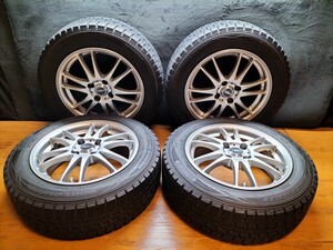 売り切り 175/65-15 アクア ポルテ スペイド スイフト ノート フィット DUNLOP WM01 2019年製 XCROSS SPEED PREMIUM 6J 100-4H +43 