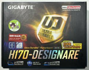 GIGABYTE H170-DESIGNARE ATX マザーボード