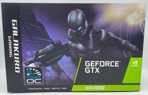 玄人志向 NVIDIA GeForce GTX1660 6GB(GDDR5)/PCI-Eグラフィックボード　動作保証【U061】