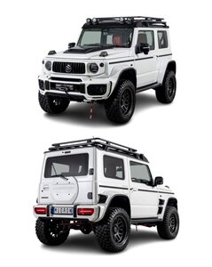 AIMGAIN MUDRON GT-X SUZUKI スズキ JIMNY SIERRA ジムニーシエラ JB74W フルキット 7点 ワイドフェンダー Ver エイムゲイン エアロ パーツ