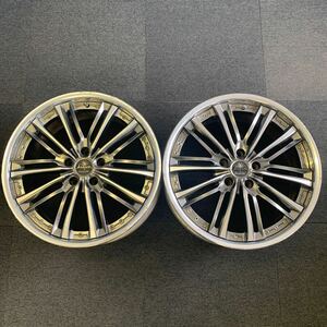 kranze ACUERDO 19×8.5 J＋37 5H-114.3 2本セット