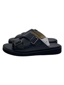 foot the coacher◆サンダル/US7.5/BLK/レザー//