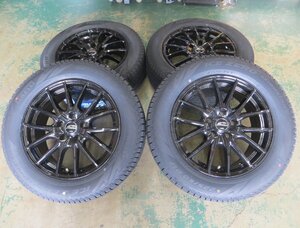 30系 アルファード 新品 スタッドレス 24年製 美品ホイール ピレリ 225/60R17 ヴェルファイア エクストレイル デリカ GGH30 AYH30 AGH30