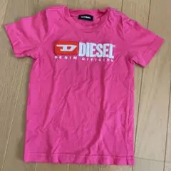 DIESEL ピンク Tシャツ 100%コットン