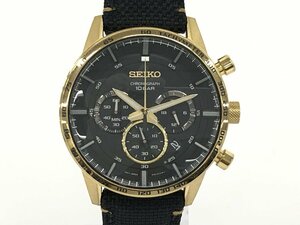 SEIKO セイコー 8T63-00H0 稼働 リューズ〇【CFAU3020】