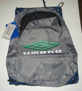 アンブロ 便利リュック グレー28×40cm umbro 新品 レトロ 即決価格/