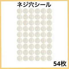 限定1点❣️20%off❣️ネジ穴シール ネジ穴ステッカー 家具シール 1シート