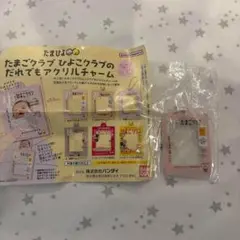 新品　たまごクラブ ひよこクラブの だれでもアクリルチャーム　ガチャ