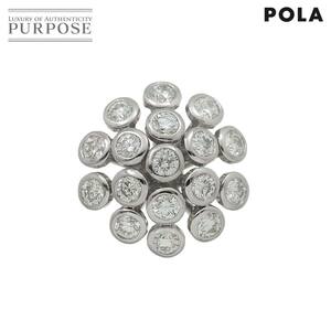 ポーラ POLA ダイヤ 0.90ct ペンダント トップ K18 WG ホワイトゴールド 750 Diamond Pendant Top 90232541