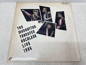 【J-5-47】　　THE MANHATTAN TRANSFER VOCALESE LIVE 1986 レコード