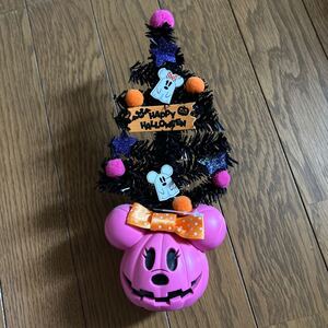 ＊レア＊ Disney ミニーマウス ハロウィンツリー　　HALLOWEEN オブジェ　飾り物　インテリア