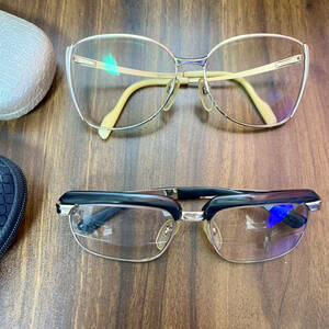 ヴィンテージ★RODENSTOCK ローゼンストック 130 RICHARD ★RODENSTOCK ローゼンストック135 DEKORL・・・ 眼鏡 まとめて 度あり 現状品