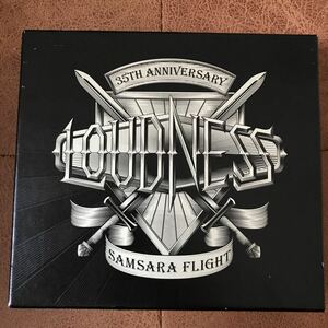 LOUDNESS SAMSARA FLIGHT ~輪廻飛翔~【完全期間限定生産盤】CD2枚× THUNDER IN THE EAST LIVE DVD1枚 ラウドネス 35TH ANNIVERSARY 高崎晃