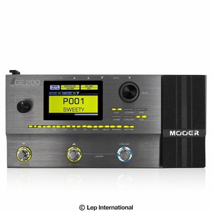 最落無し! Mooer　GE200　/ a47054　歴史を変えた名作マルチ！多彩なアンプ・エフェクトモデリングを収録！　1円