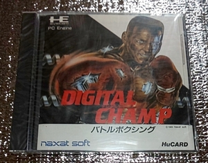 ★新品・未開封★ デジタルチャンプ バトルボクシング ナグザット NX89003 PCエンジン(HuCard) PC-Engine ☆彡。　ボクシングゲーム☆彡。