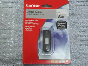 7163-2◆SanDisk USBメモリー 8GB 