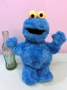 セサミストリート◆クッキーモンスター ビンテージ プラッシュドール ぬいぐるみ人形 ガンド社製 28㎝◆SESAME STREET COOKIE MONSTER GUND