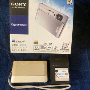 SONY Cyber-shot デジタルスチルカメラ DSC-TX5 SilverArgent おまけ三脚付　ソニー コンパクトデジタルカメラ デジカメ サイバーショット