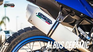 GPR ALBUS CERAMIC 公道仕様スリップオン トライアンフ 675 ストリートトリプル 2013/2016