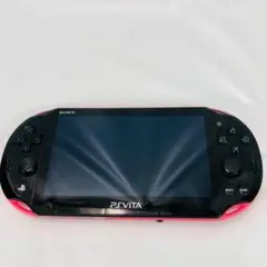 PSVita PCH-2000 動作確認済 ピンク/ブラック 0610_1009