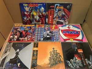 LP 機動戦士ガンダム ドラえもん OST サントラ 映画音楽 アニメ レコード まとめ 約40枚セット [1145SE]