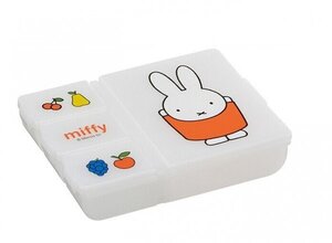 ★Miffy(ミッフィー)☆小物ケース(ピルケース・小物入れ・携帯用・アクセサリーケース)《フルーツ柄》