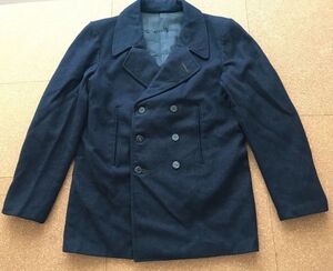 50s～60s ビンテージ NAVY 海軍 実物？ ピーコート ミリタリー　　50年代～60年代 ヴィンテージ vintage 太