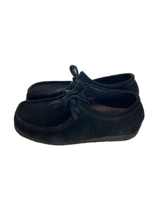 Clarks◆ブーツ/26cm/BLK/スウェード/261555197075