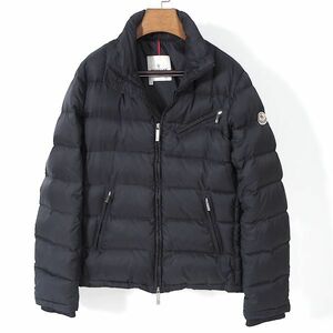 4-YB036 モンクレール MONCLER ダウンジャケット ブラック サイズ3 正規品 メンズ