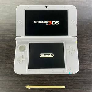 A477 1円～ NINTENDO 3DS LL ホワイト SPR-001 任天堂 ニンテンドー 3DSLL 本体