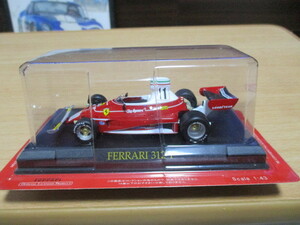 アシェット　 1/43　 「 フェラーリ 312T 」　#11　 クレイ・レガツォーニ　 ・送料 500円（レターパック発送） ブリスター未開封品