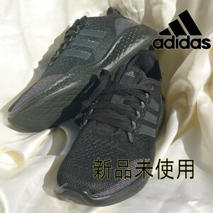 新品未使用◆送料無料 25.5cm アディダス adidas FLUIDFLOW 2.0/ランニングシューズ/トレーニングシューズ/靴/スニーカー/ニットアッパー黒