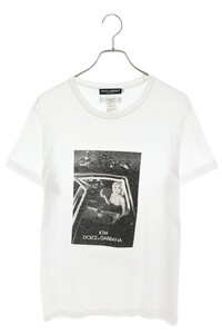 ドルチェアンドガッバーナ GDB0F サイズ:M フォトプリントTシャツ 中古 BS99