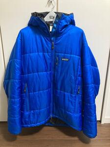 送料込 Patagonia 2003年製 DAS PARKA オアシスブルー Mサイズ パタゴニア ダスパーカー 化繊ダウンパーカー ヴィンテージ古着 中綿