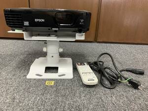 EPSON エプソン EH-TW400 プロジェクター WXGA 2,600lm HDMI端子 天吊金具（ELPMB23）付き①